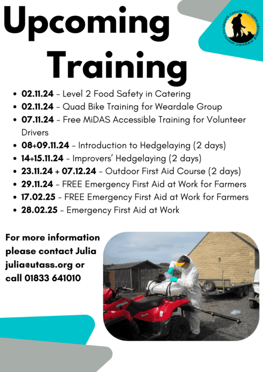 Upcoming Training (Document (A4))