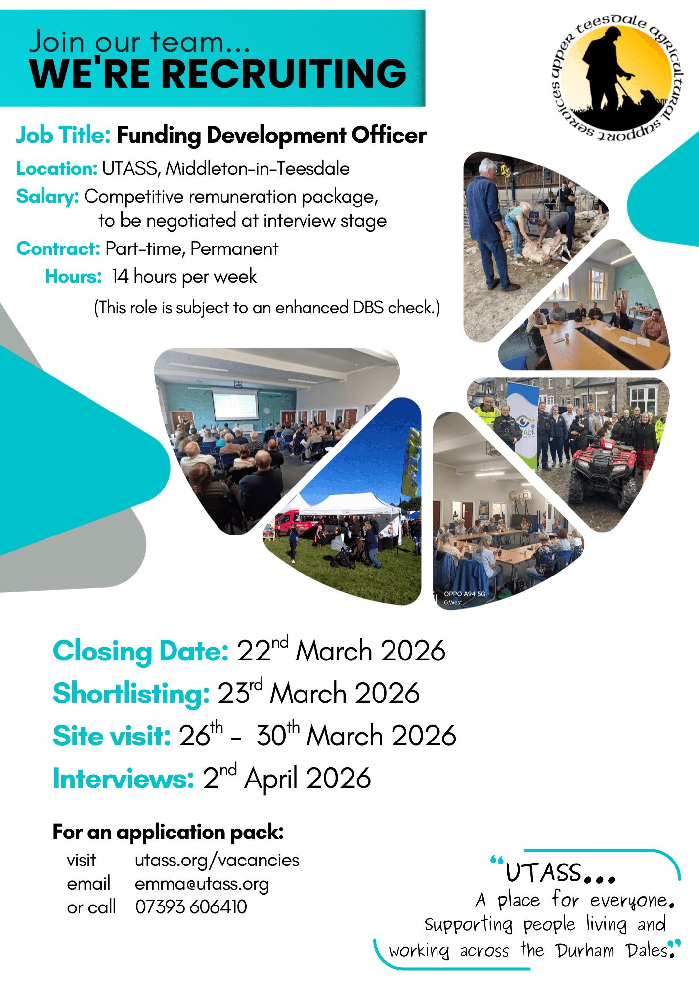 Recruiting - Funding Development Officer Feb'26 Advert